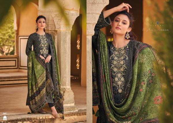 Kilory Silk Of Bandhej Fancy Viscose exclusive Designer Salwar Suit Collection